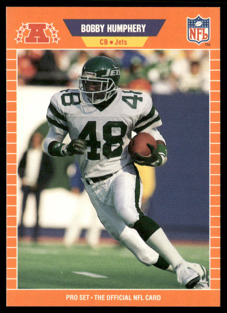 Bobby Humphery 1989 Pro Set #299 New York Jets