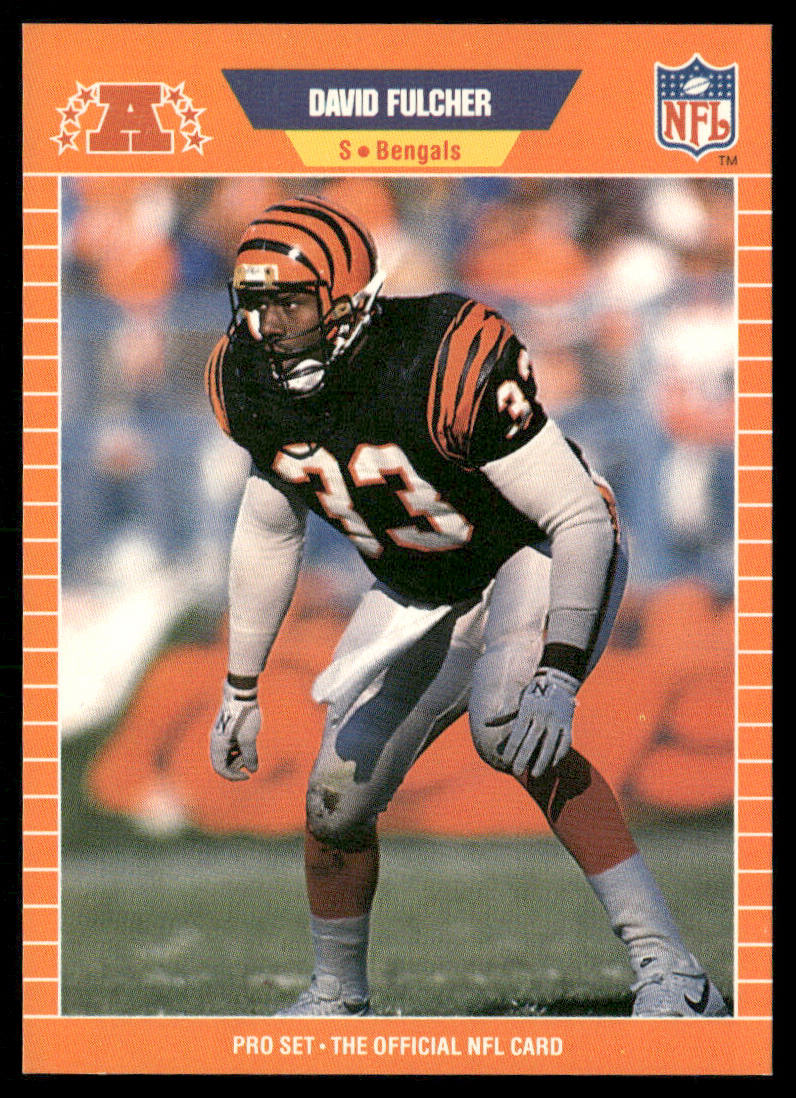 David Fulcher 1989 Pro Set #59 Cincinnati Bengals