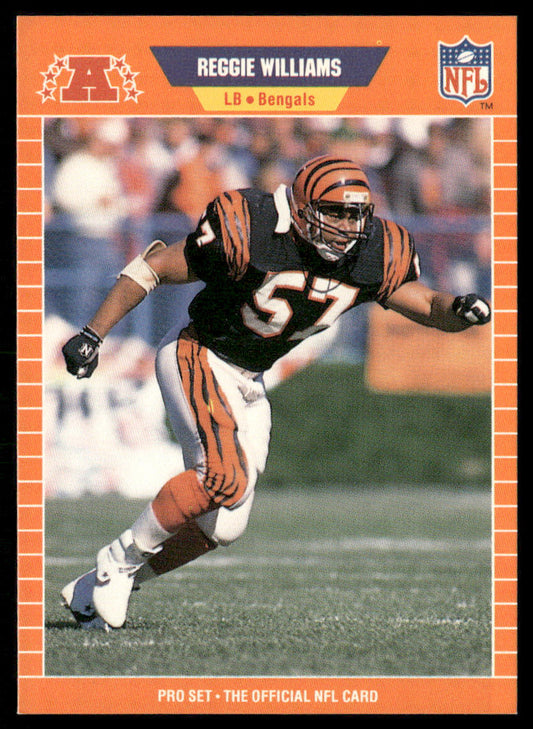 Reggie Williams 1989 Pro Set #61 Cincinnati Bengals