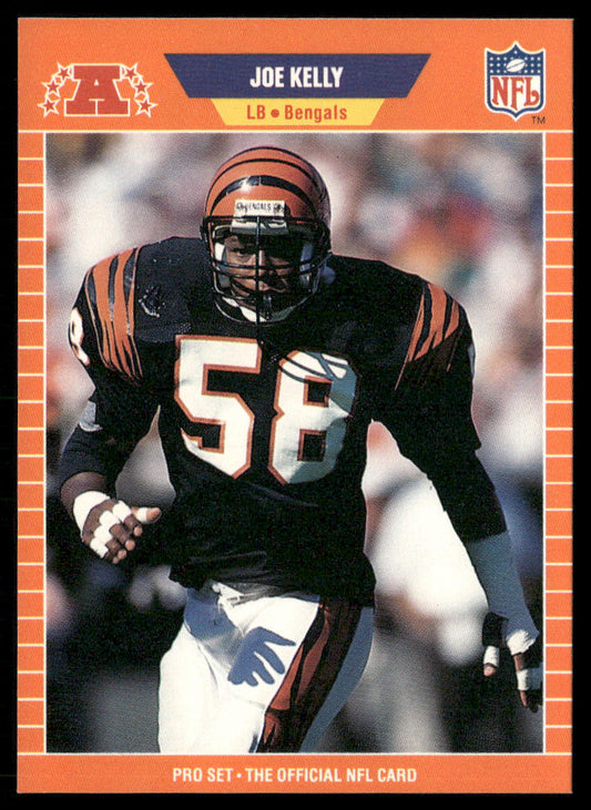 Joe Kelly 1989 Pro Set #62 RC Cincinnati Bengals