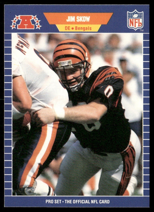 Jim Skow 1989 Pro Set #67 RC Cincinnati Bengals