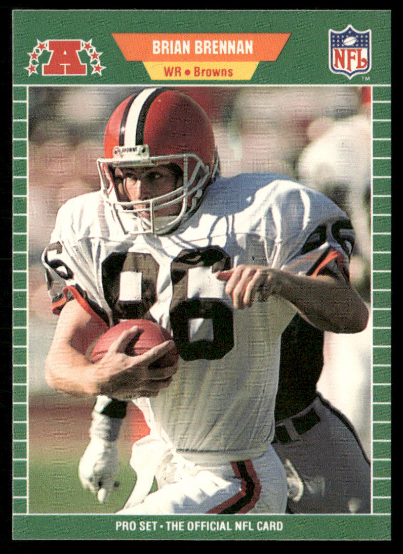 Brian Brennan 1989 Pro Set #73 Cleveland Browns