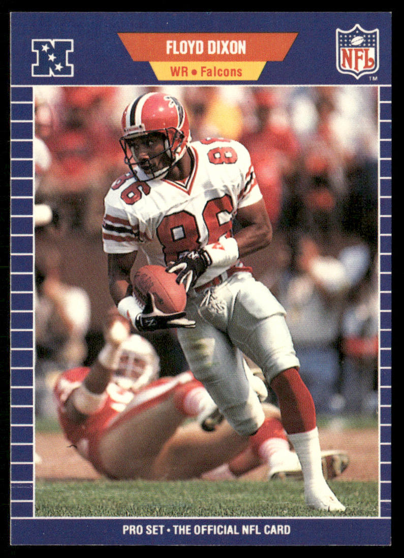 Floyd Dixon 1989 Pro Set #7 Atlanta Falcons