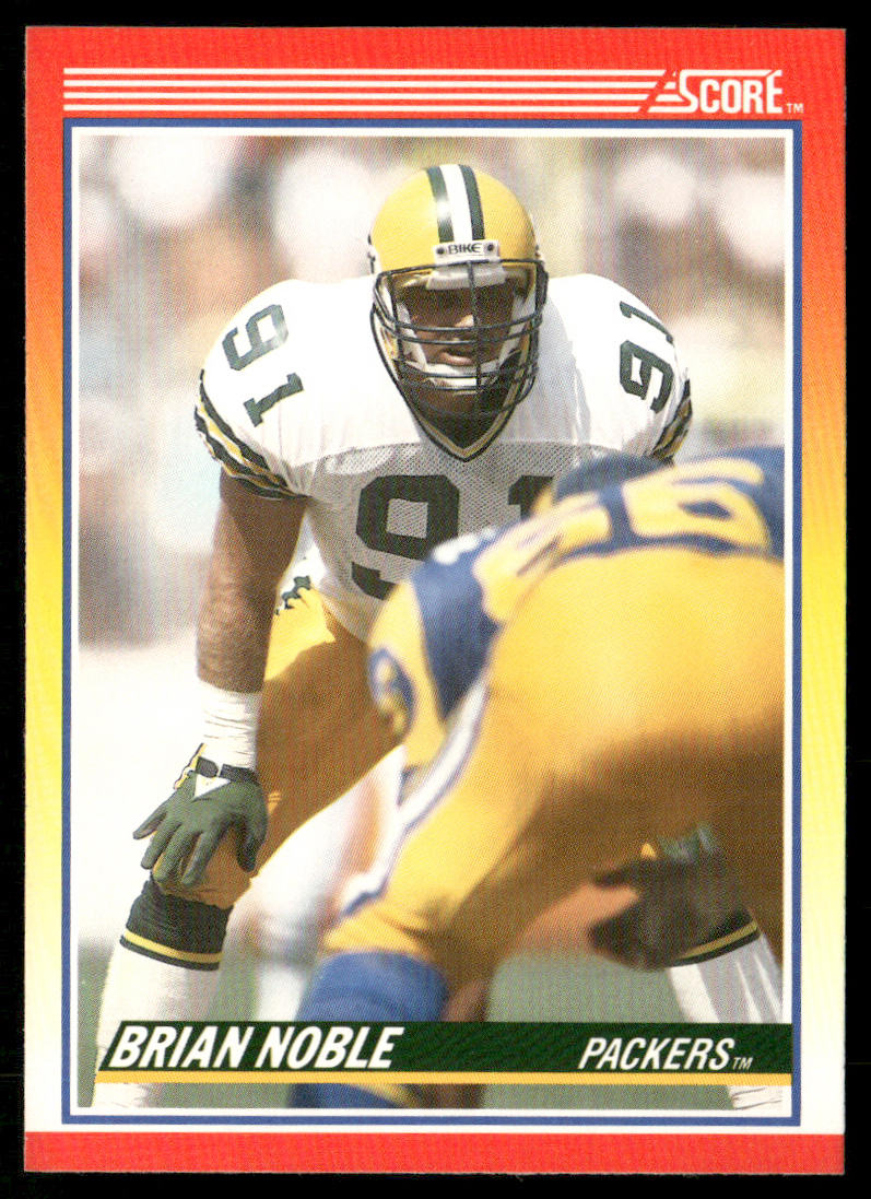 Brian Noble 1990 Score #268 Green Bay Packers