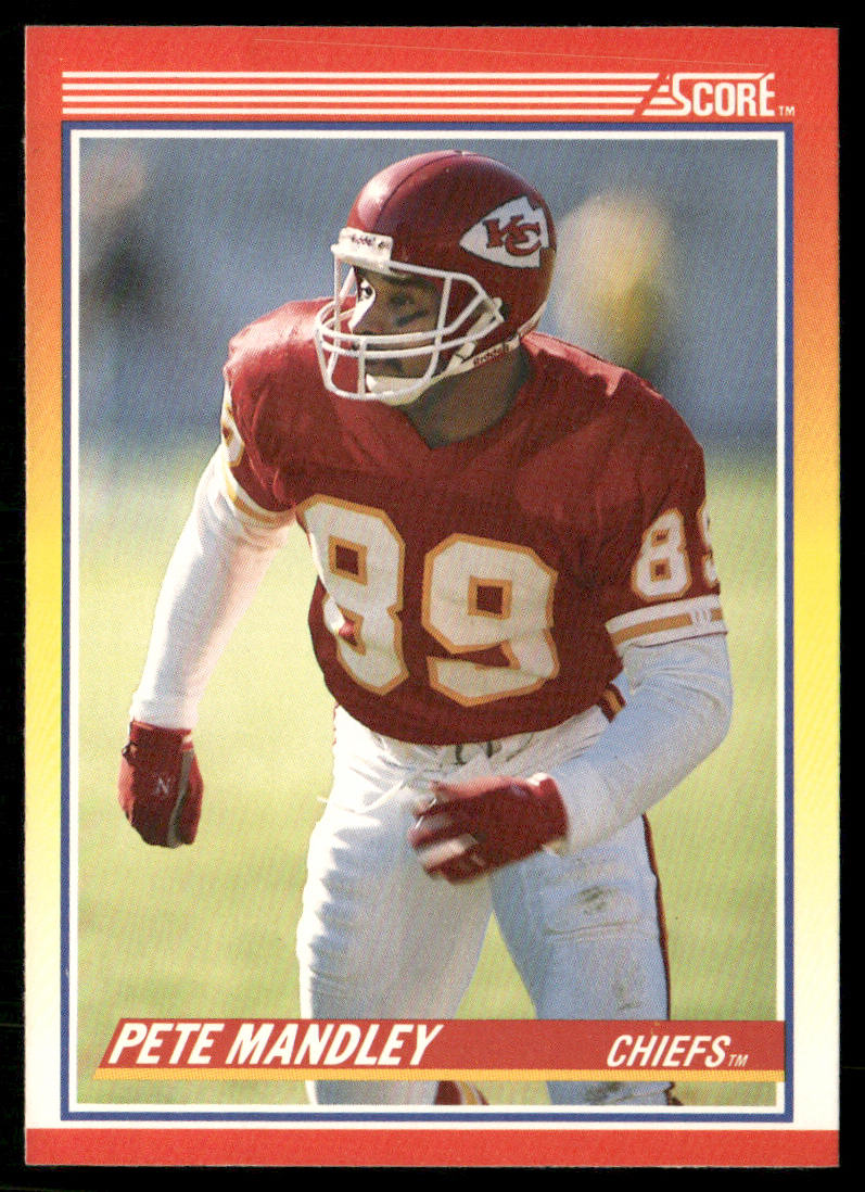 Pete Mandley 1990 Score #264 Kansas City Chiefs