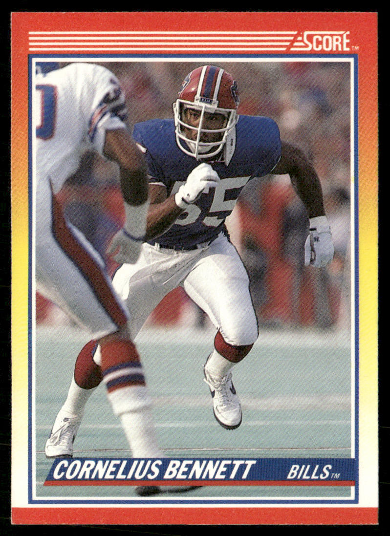 Cornelius Bennett 1990 Score #256 Buffalo Bills