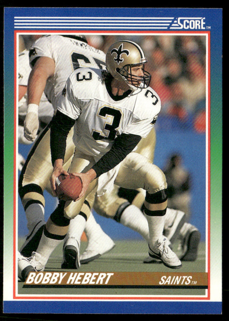 Bobby Hebert 1990 Score #45 New Orleans Saints