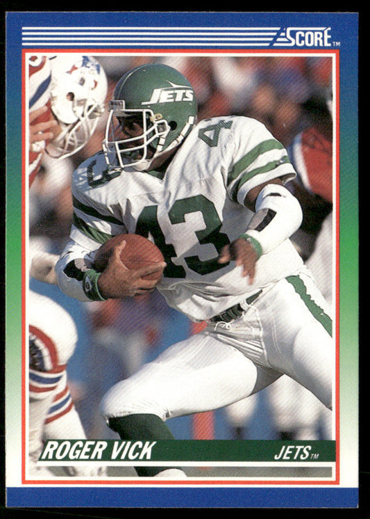 Roger Vick 1990 Score #44 New York Jets