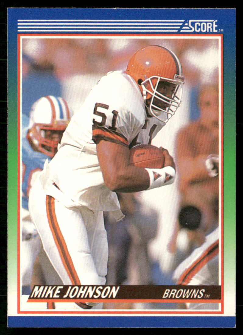 Mike Johnson 1990 Score #35 Cleveland Browns