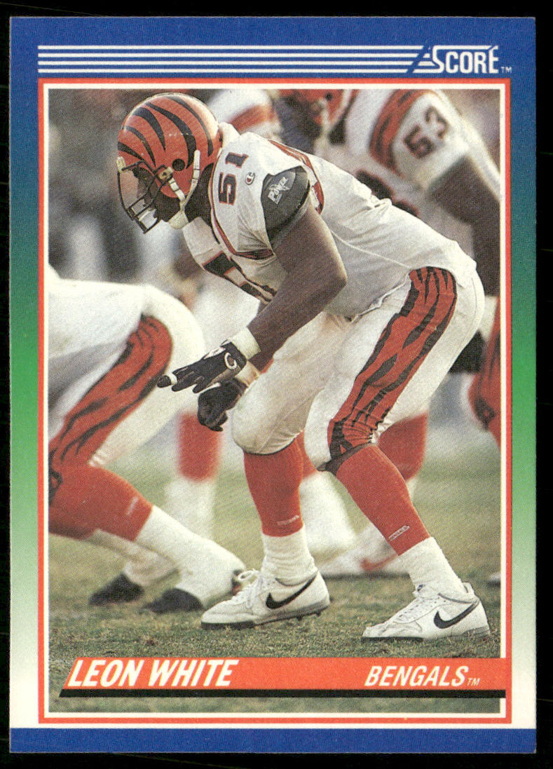 Leon White 1990 Score #32 Cincinnati Bengals