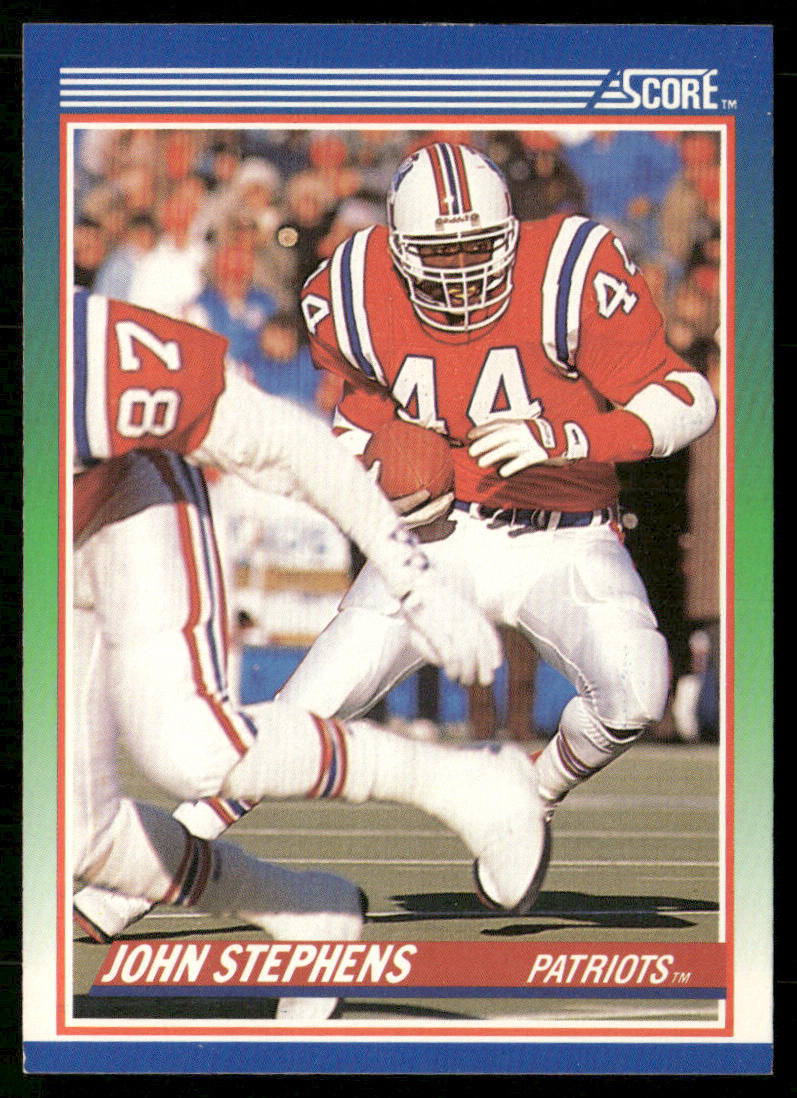 John Stephens 1990 Score #11 New England Patriots
