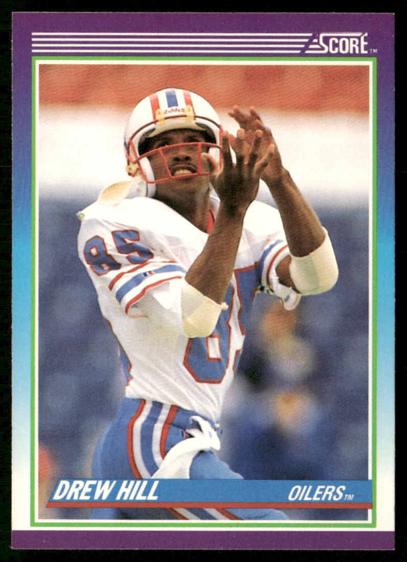 Drew Hill 1990 Score #185 Houston Oilers
