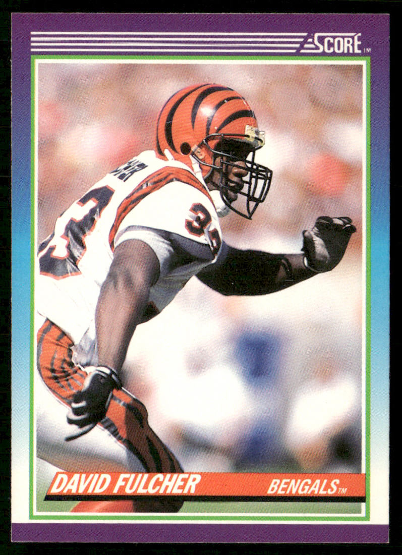 David Fulcher 1990 Score #183 Cincinnati Bengals