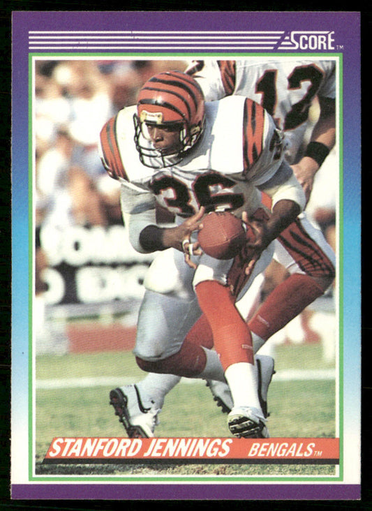 Stanford Jennings 1990 Score #113 Cincinnati Bengals