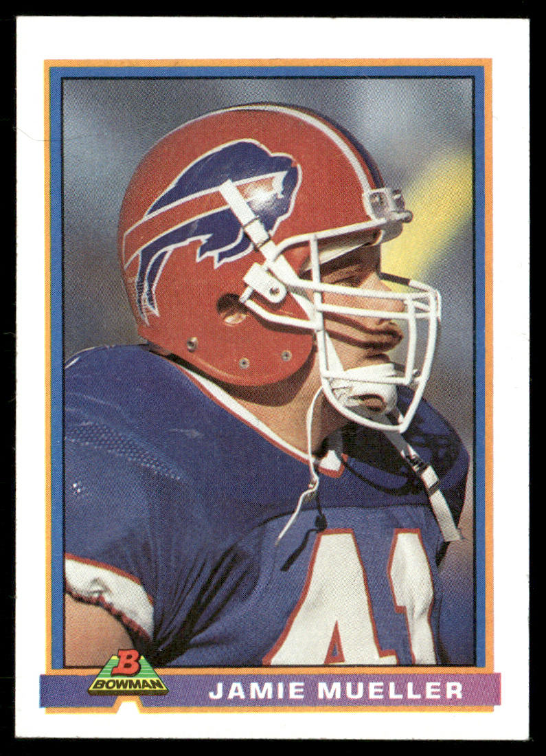 Jamie Mueller 1991 Bowman #33 Buffalo Bills