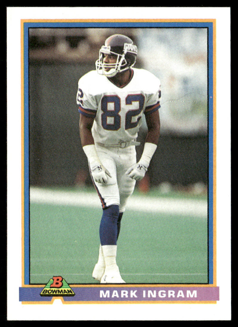Mark Ingram 1991 Bowman #375 New York Giants