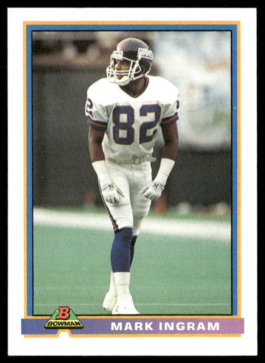 Mark Ingram 1991 Bowman #375 New York Giants