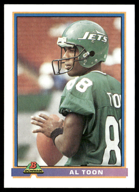 Al Toon 1991 Bowman #379 New York Jets