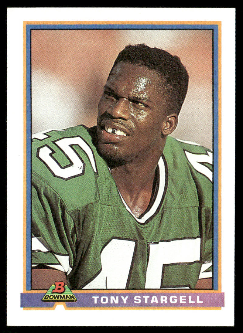 Tony Stargell 1991 Bowman #381 New York Jets