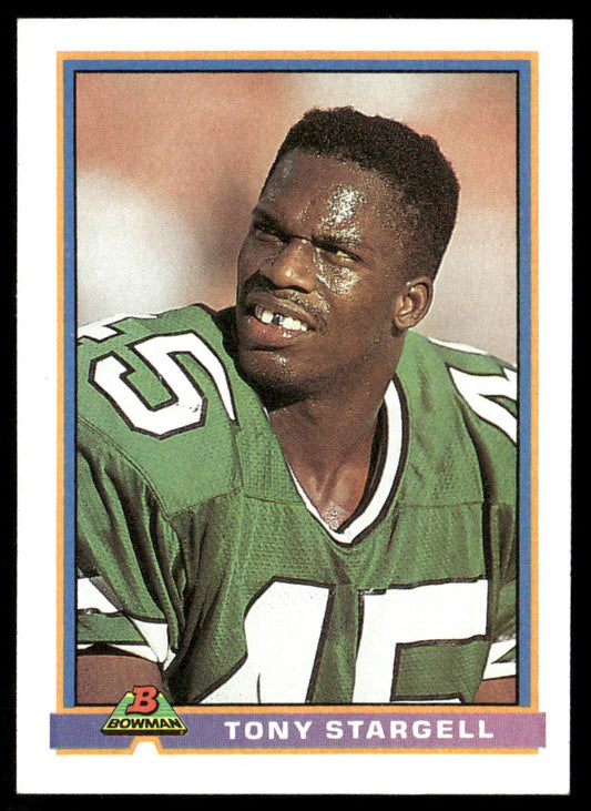 Tony Stargell 1991 Bowman #381 New York Jets