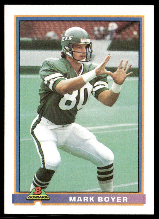 Mark Boyer 1991 Bowman #387 New York Jets