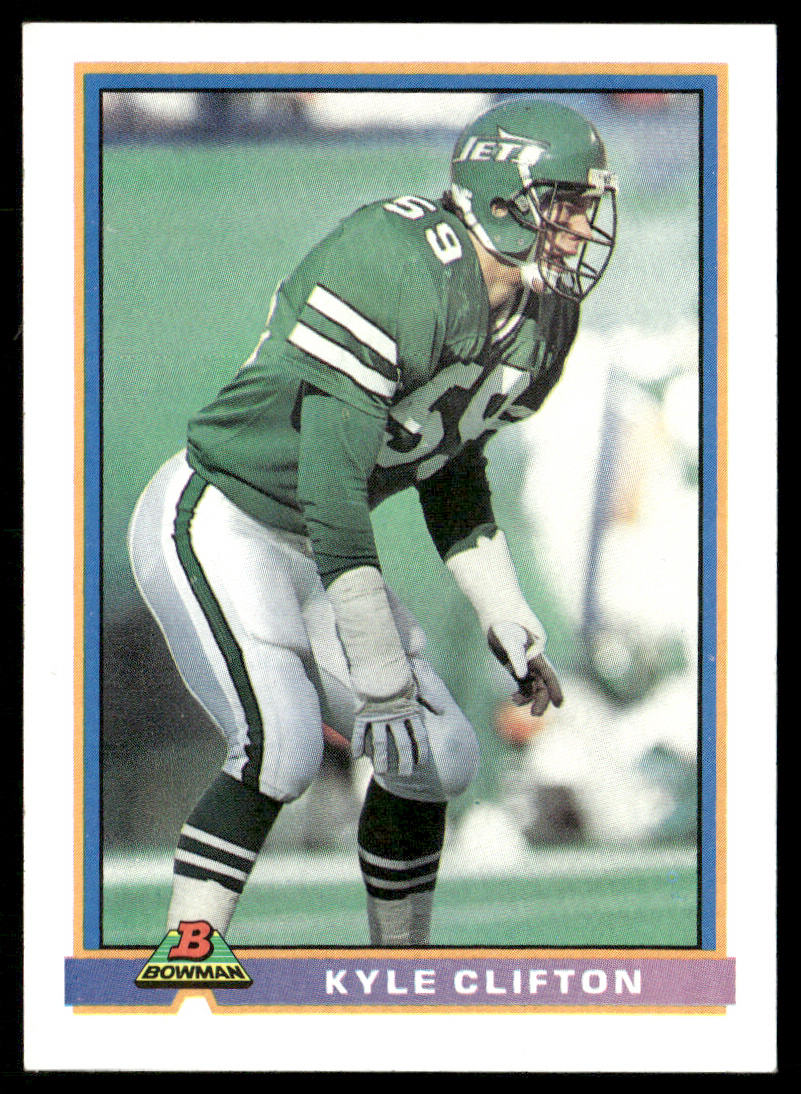 Kyle Clifton 1991 Bowman #390 New York Jets