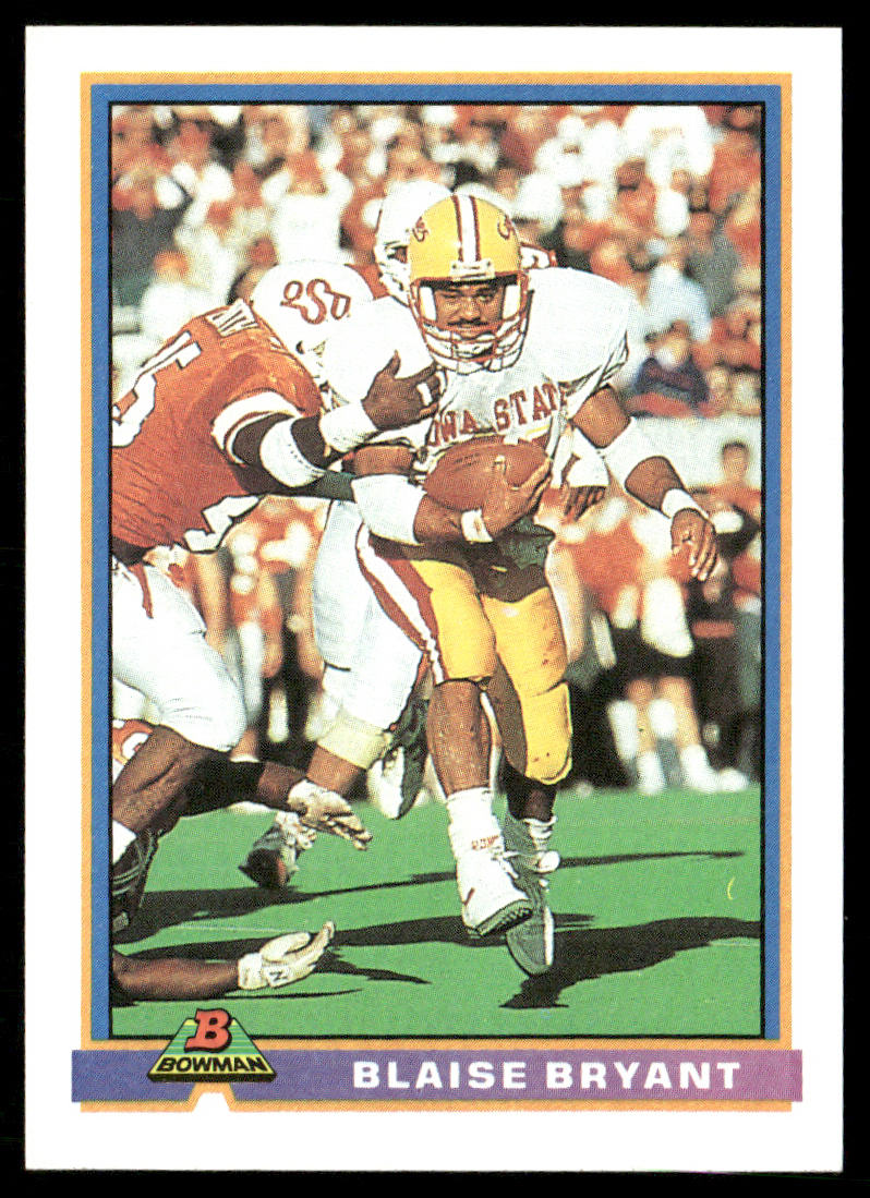 Blaise Bryant 1991 Bowman #394 RC New York Jets
