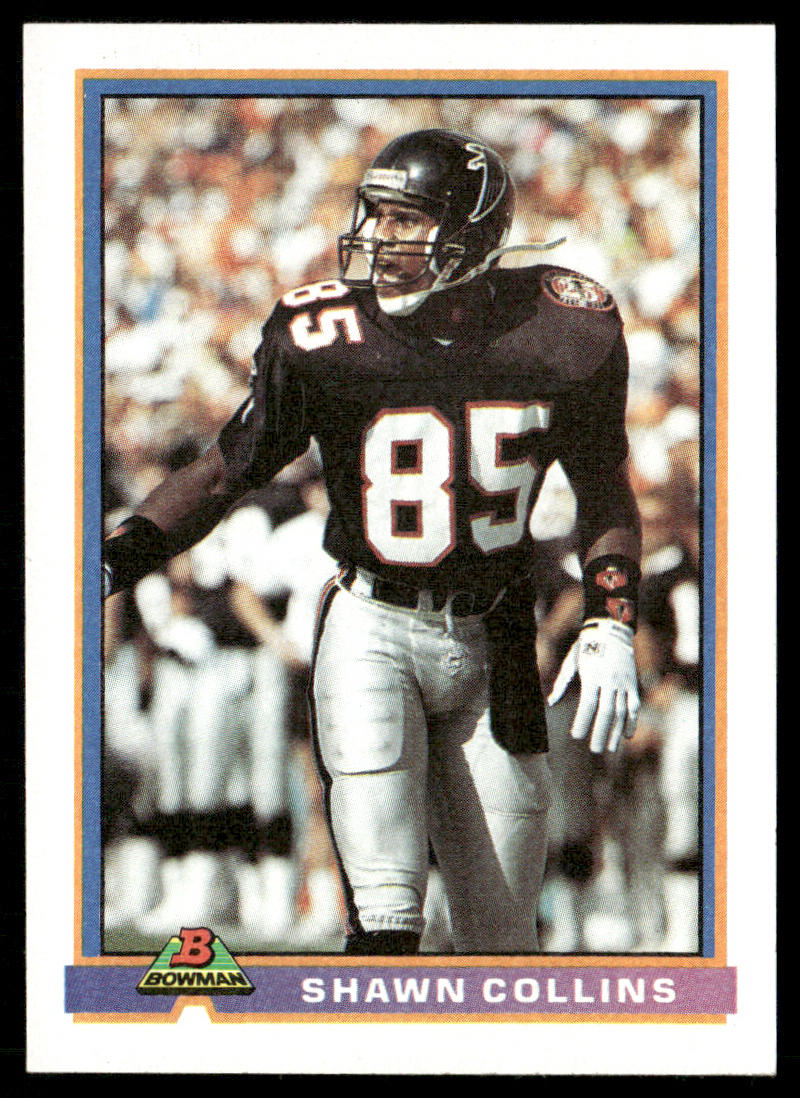 Shawn Collins 1991 Bowman #13 Atlanta Falcons