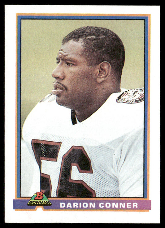 Darion Conner 1991 Bowman #16 Atlanta Falcons