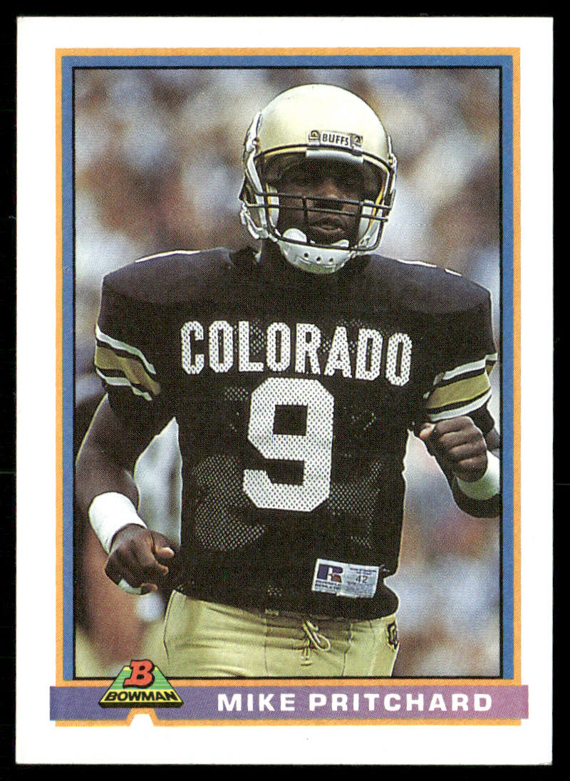 Mike Pritchard 1991 Bowman #29 RC Atlanta Falcons