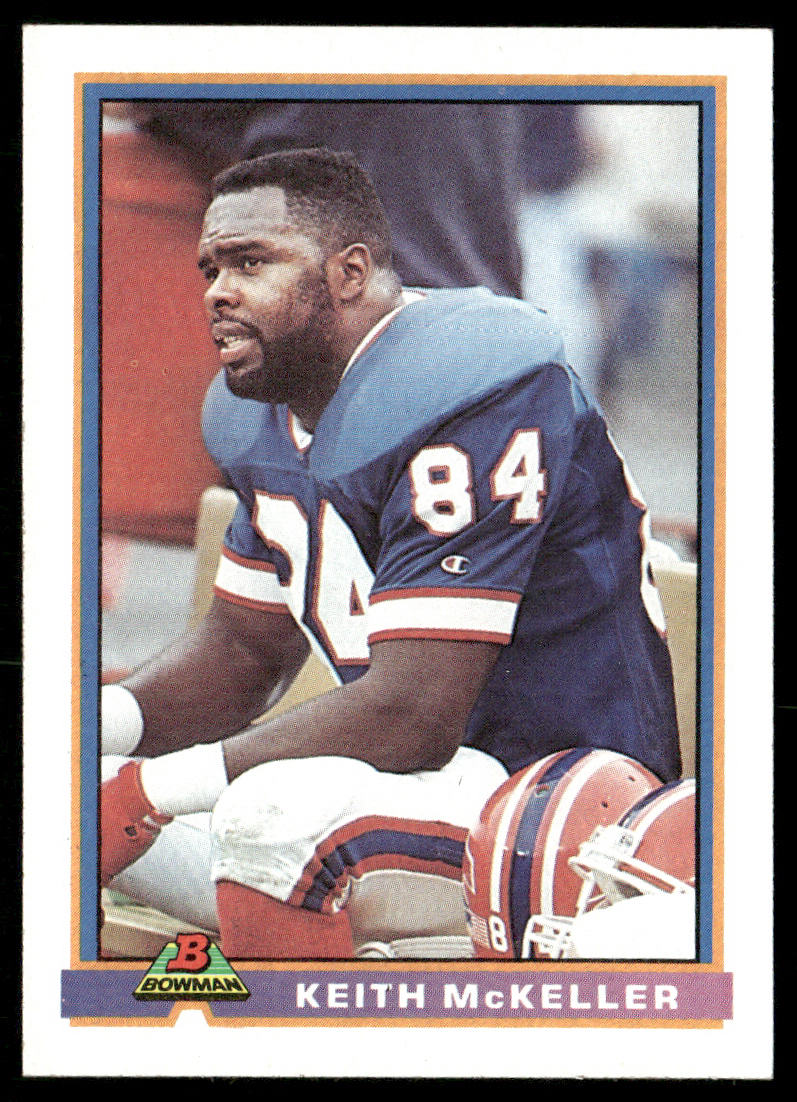 Keith McKeller 1991 Bowman #35 Buffalo Bills