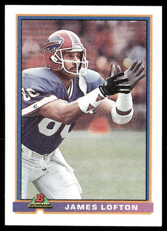 James Lofton 1991 Bowman #42 Buffalo Bills