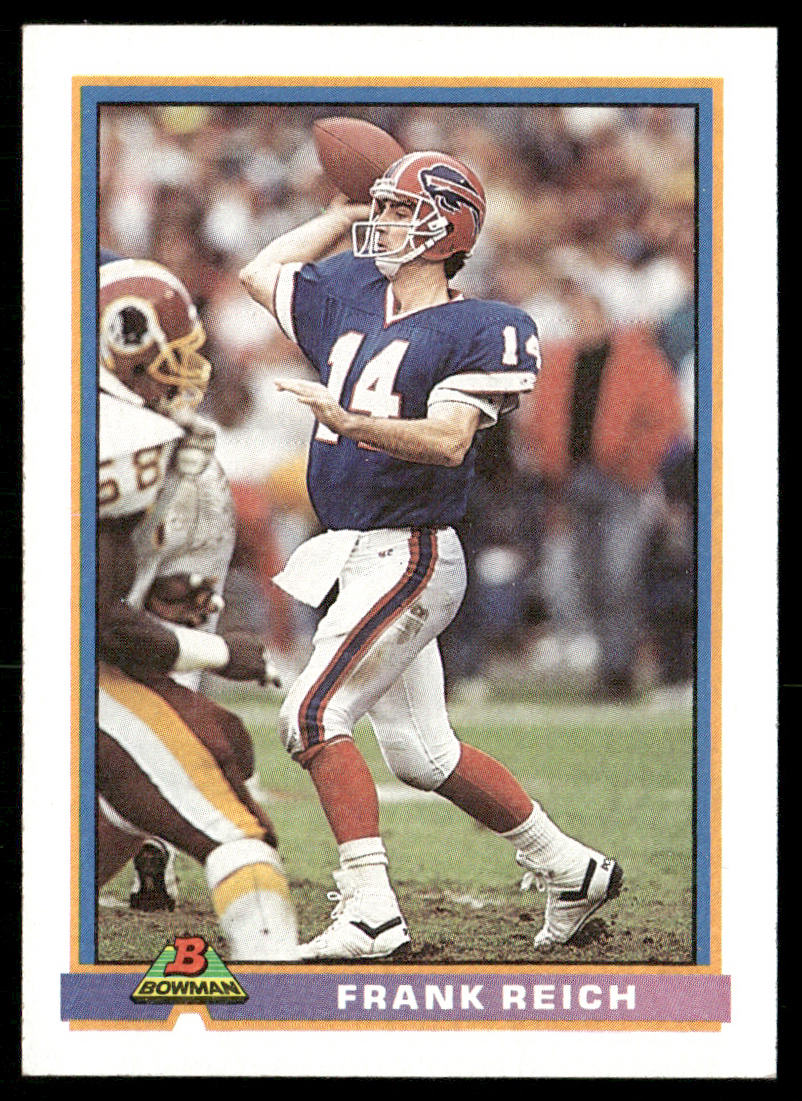 Frank Reich 1991 Bowman #43 Buffalo Bills