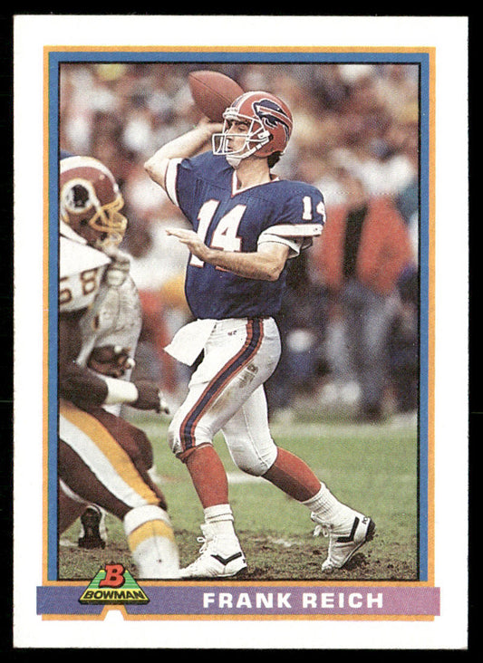 Frank Reich 1991 Bowman #43 Buffalo Bills