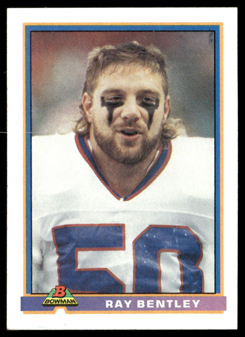 Ray Bentley 1991 Bowman #49 Buffalo Bills