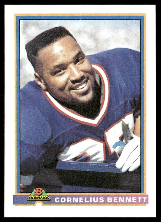 Cornelius Bennett 1991 Bowman #50 Buffalo Bills