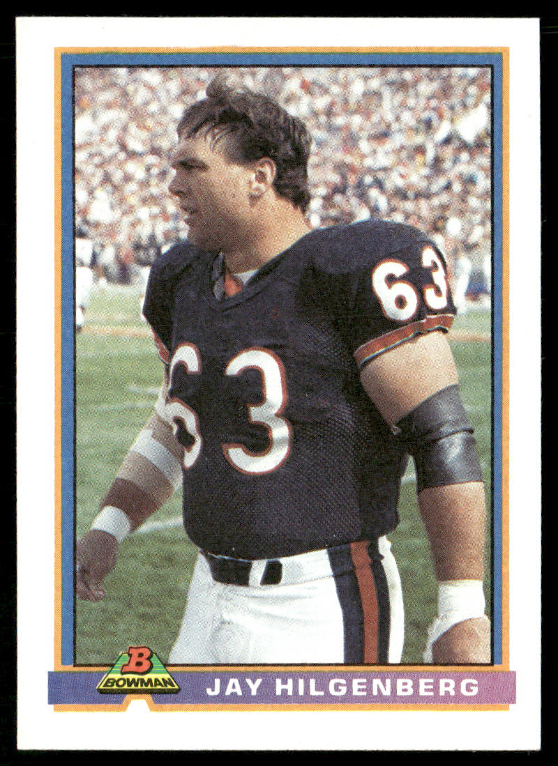 Jay Hilgenberg 1991 Bowman #59 Chicago Bears