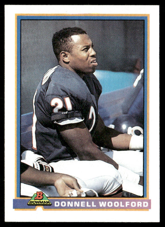 Donnell Woolford 1991 Bowman #60 Chicago Bears