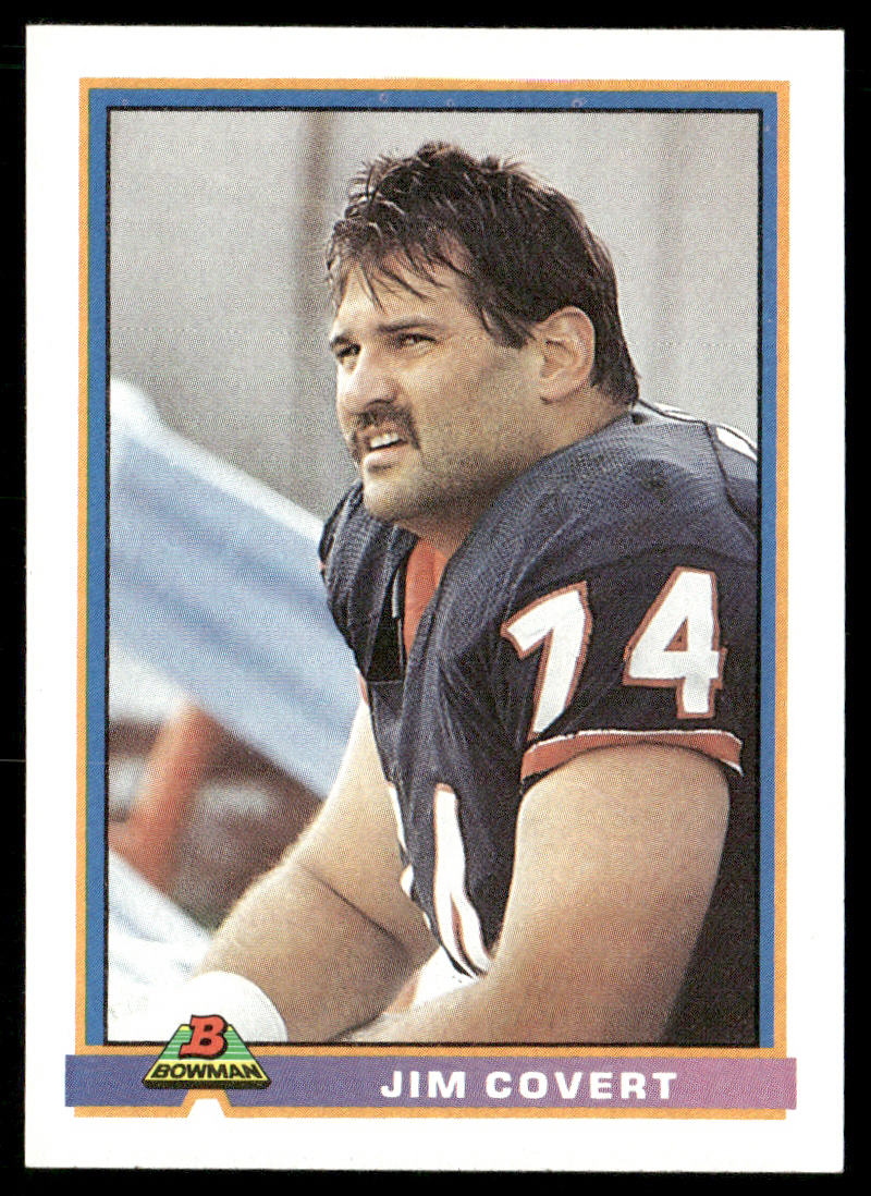 Jim Covert 1991 Bowman #61 Chicago Bears