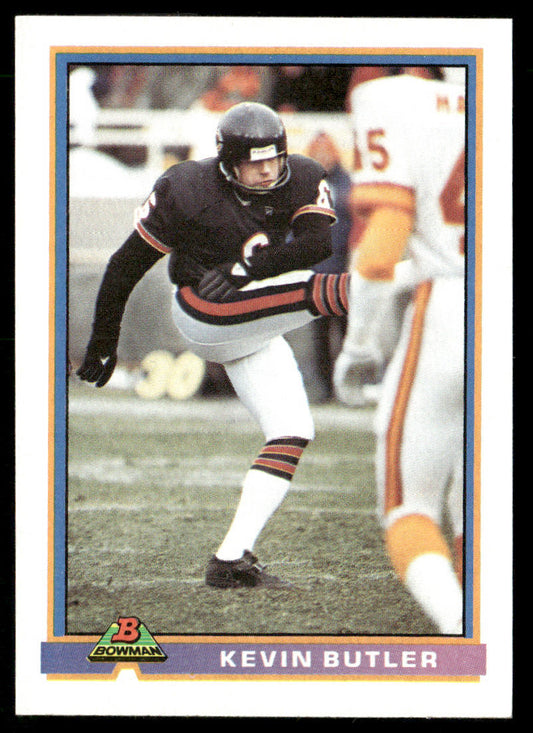 Kevin Butler 1991 Bowman #65 Chicago Bears
