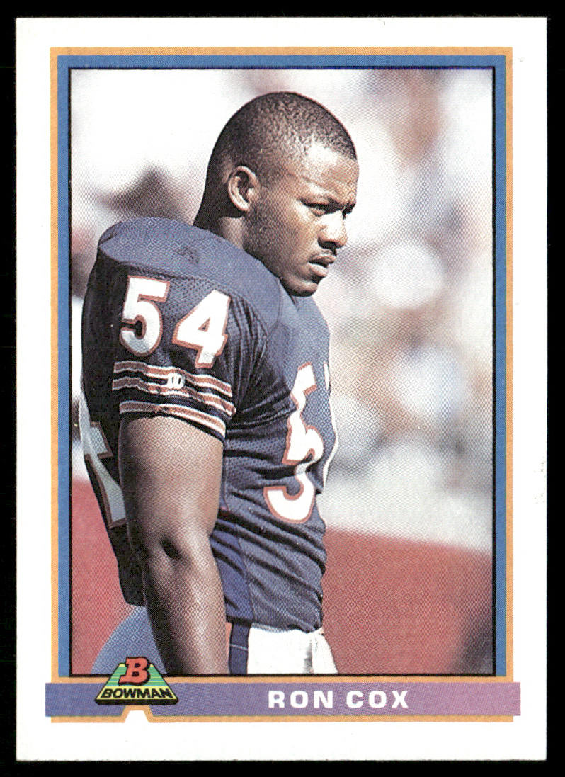 Ron Cox 1991 Bowman #67 Chicago Bears