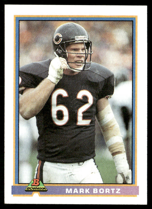Mark Bortz 1991 Bowman #70 Chicago Bears