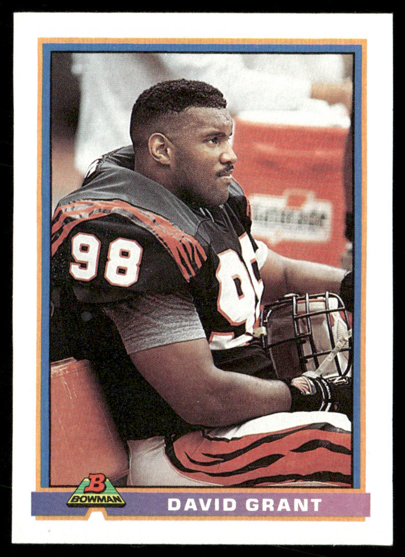 David Grant 1991 Bowman #73 Cincinnati Bengals