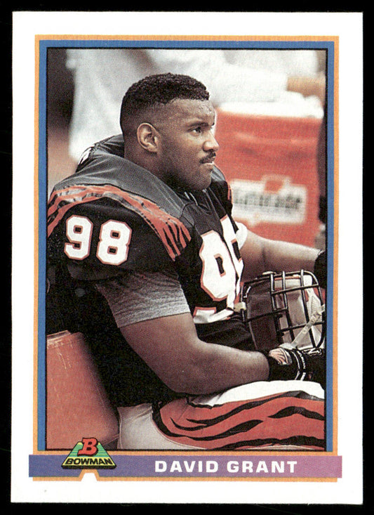David Grant 1991 Bowman #73 Cincinnati Bengals