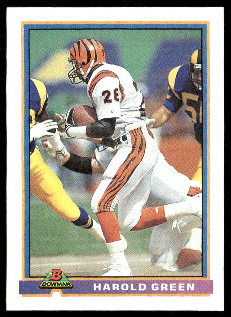 Harold Green 1991 Bowman #75 Cincinnati Bengals