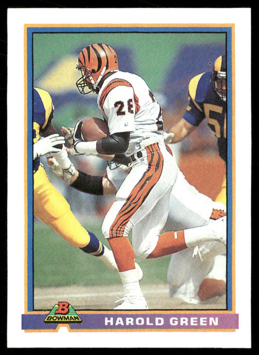 Harold Green 1991 Bowman #75 Cincinnati Bengals