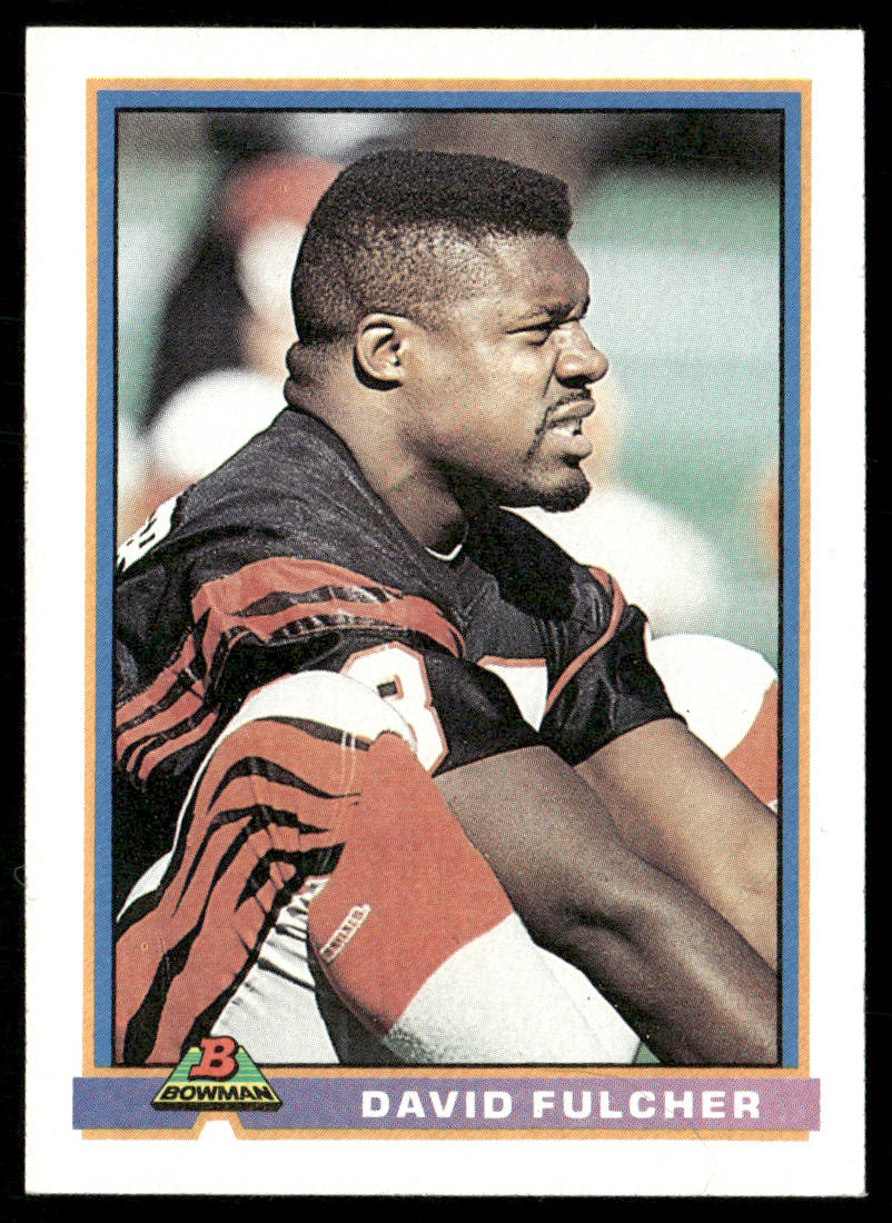 David Fulcher 1991 Bowman #78 Cincinnati Bengals