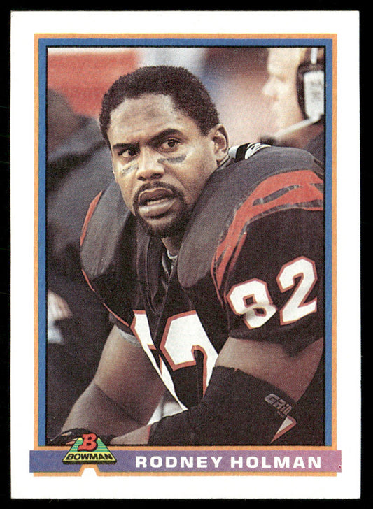 Rodney Holman 1991 Bowman #81 Cincinnati Bengals