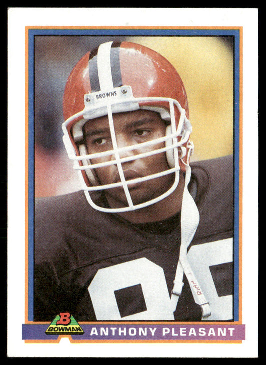 Anthony Pleasant 1991 Bowman #102 Cleveland Browns