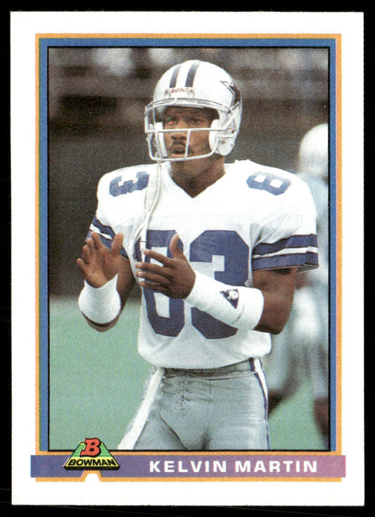 Kelvin Martin 1991 Bowman #116 Dallas Cowboys